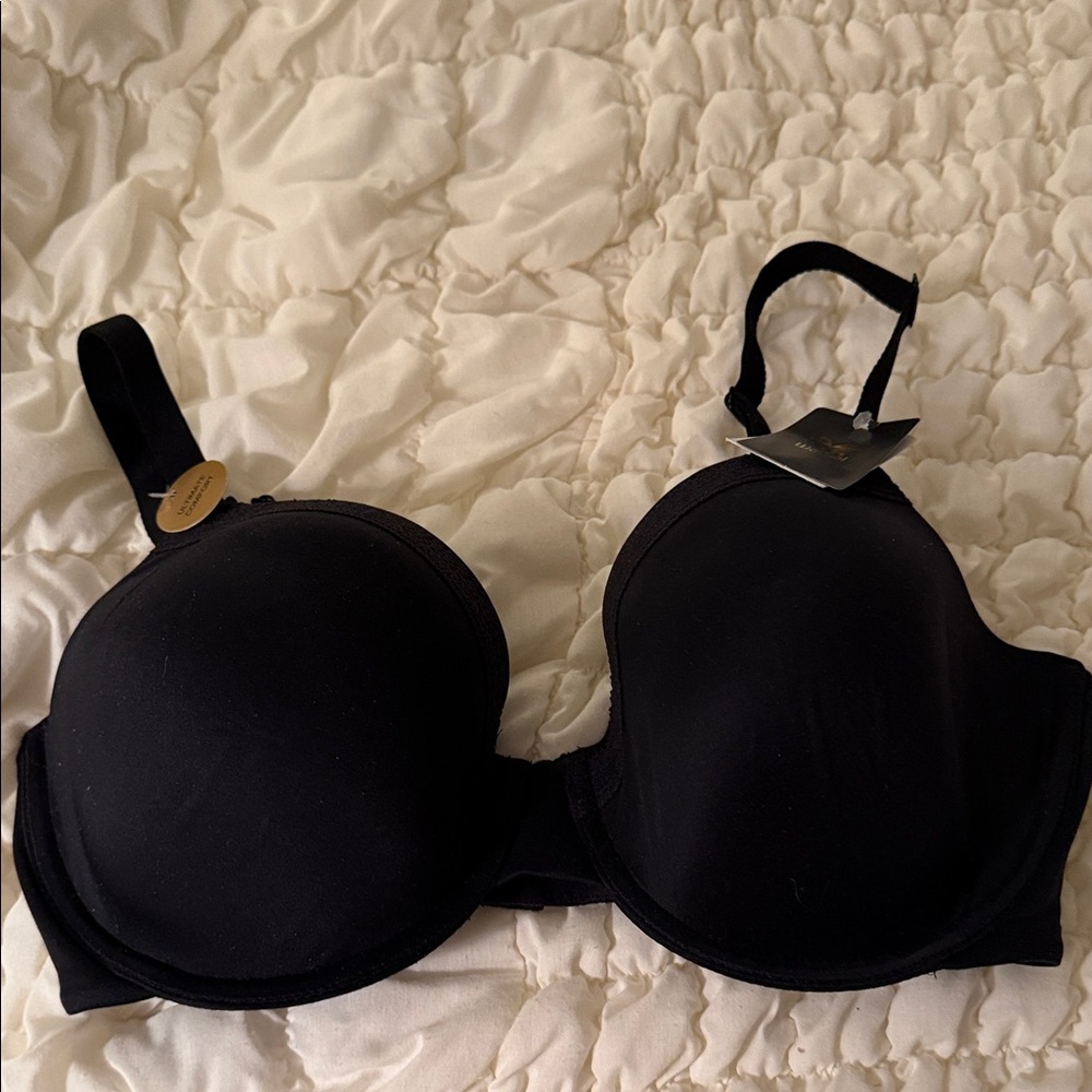 Wacoal Black T-Shirt Bra with Smooth Molded Cups 34G